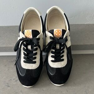 Tory Burch Black and White Women's Sneakers
